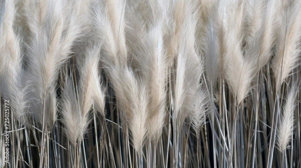 Obraz feather grass background. Generative ai