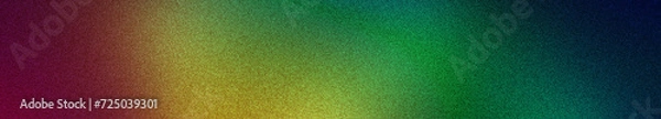 Fototapeta Grainy color gradient wave background, color banner poster cover abstract design, copy space