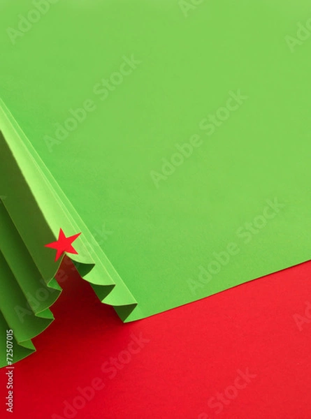 Fototapeta Christmas tree background