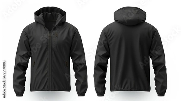 Obraz Wind breaker isolated on white background 