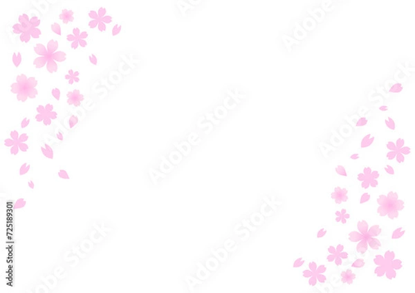 Obraz 桜のフレーム