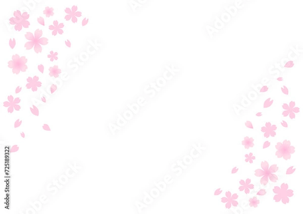 Obraz 桜のフレーム