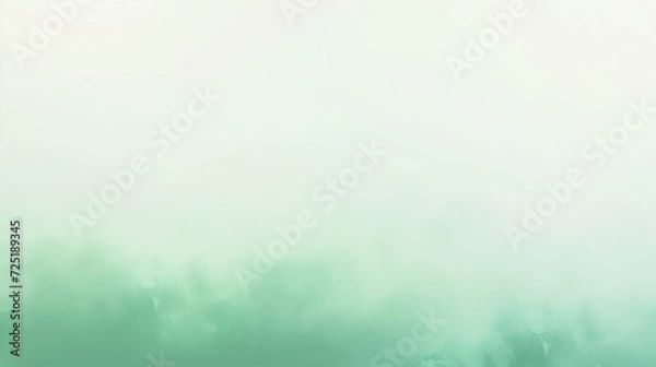 Fototapeta Soft mint green gradient, smooth background