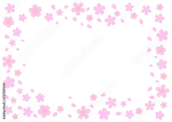 Obraz 桜のフレーム