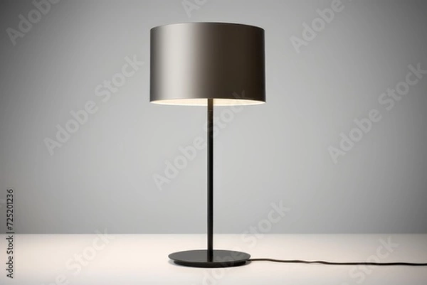 Fototapeta Table lamp isolated on white background