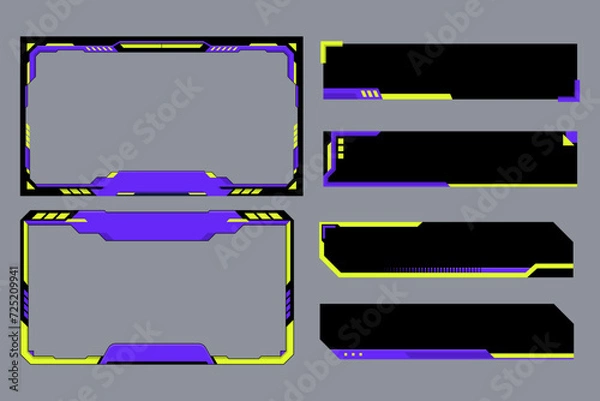 Obraz Twitch Facecam Screen Overlays 04