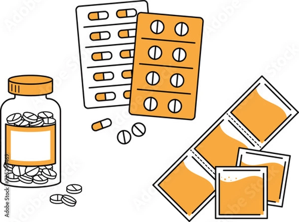 Obraz 様々な飲み薬