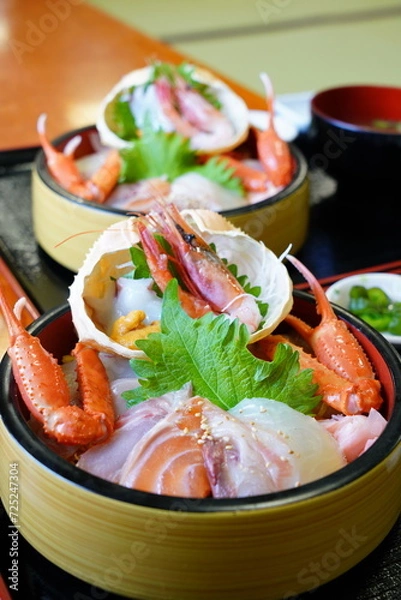 Obraz 海鮮丼