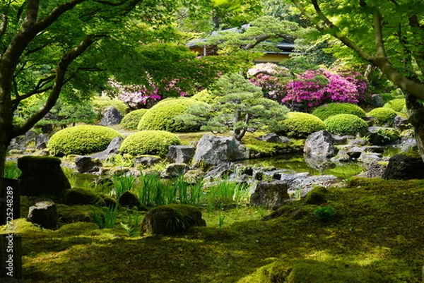 Obraz 日本庭園　由志園