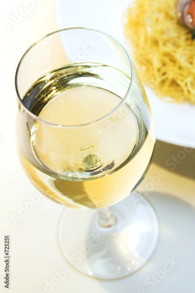 Obraz white wine