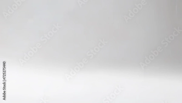 Fototapeta Abstract White Background with Playful Shadows, 3D Room - A Perfect Setting for Product Presentation with a Concert-inspired Blurred Backdrop. Made with Generative AI Technology