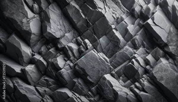 Fototapeta stone wall texture, grey stone texture background