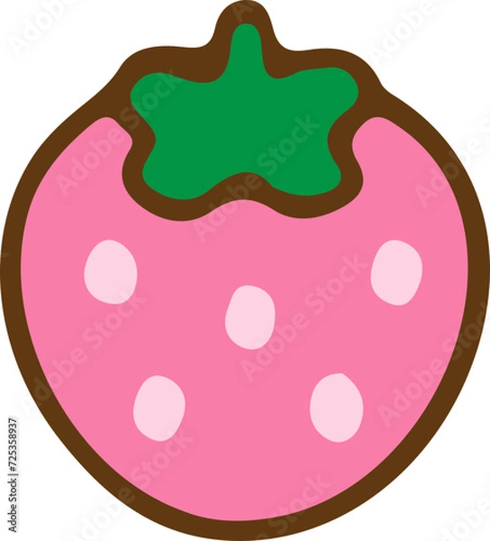 Obraz Cute Strawberry