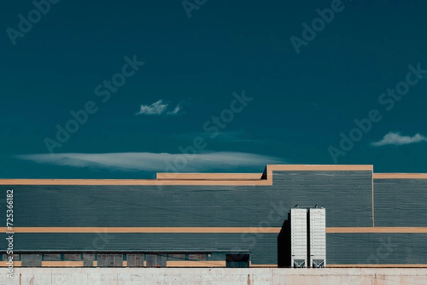 Obraz Minimalist architecture photograph