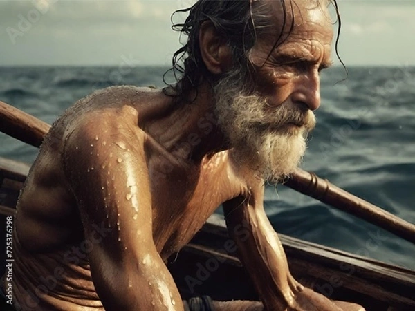 Obraz diver for pearls