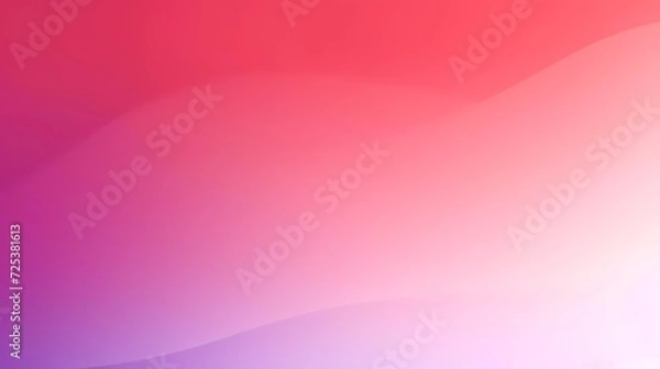 Fototapeta Blurred gradient gradient of white, red and purple colors, with noise effect abstract background. generative ai