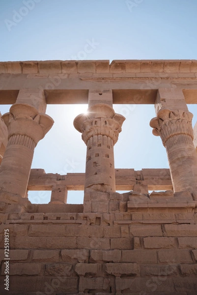 Obraz Philae temple, ruins