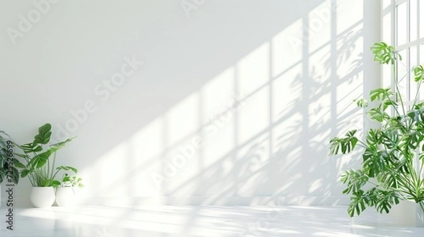 Obraz 柔らかい木漏れ日が入ってくるリビング09