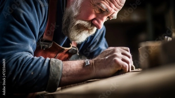 Obraz Expert carpentry restorer