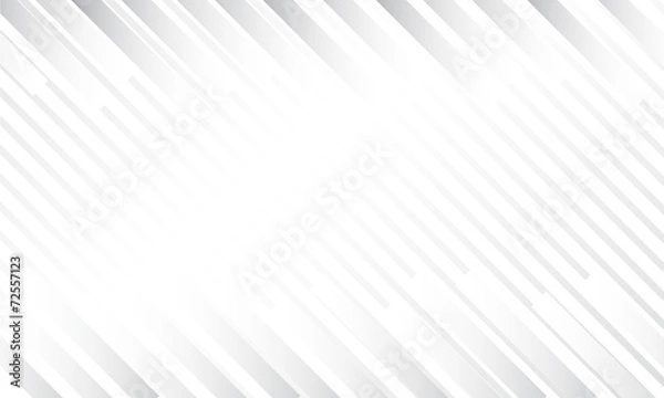 Obraz Background vector - gradient grey with stripes pattern