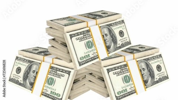 Obraz stack of dollars