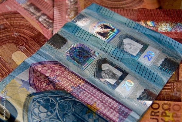 Fototapeta Sicherheitsmerkmale Euro 3