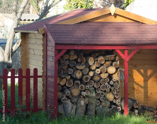Obraz Cabane à bois