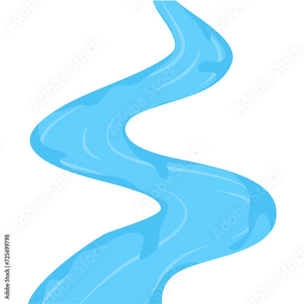 Fototapeta River Waterway Elements 
