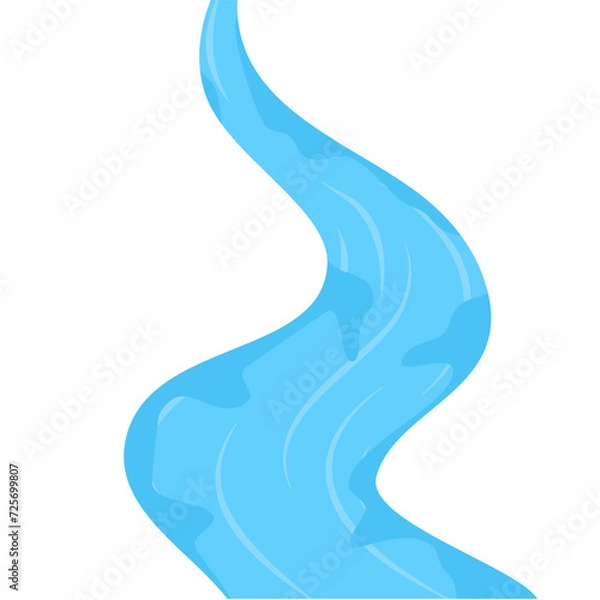 Fototapeta River Waterway Elements 