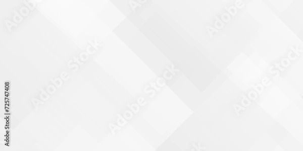 Fototapeta Modern abstract white curve square lines triangle technology backdrop. white light grey background. Space design concept. Decorative web layout poster, banner. White grey background vector design.