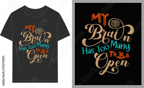 Fototapeta Aesthetic inspirational, emotional, motivational quotes, slogan, vector, custom, lettering, typography design template for print, t-shirt, shirt, tee, sticker, mug, bag, sweatshirt, background, poster