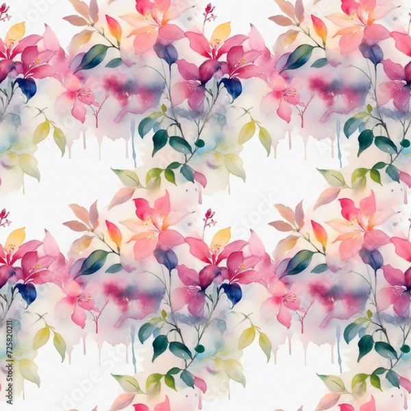 Fototapeta abstract floral background