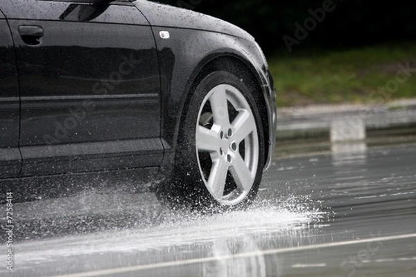 Obraz chaussée glissante