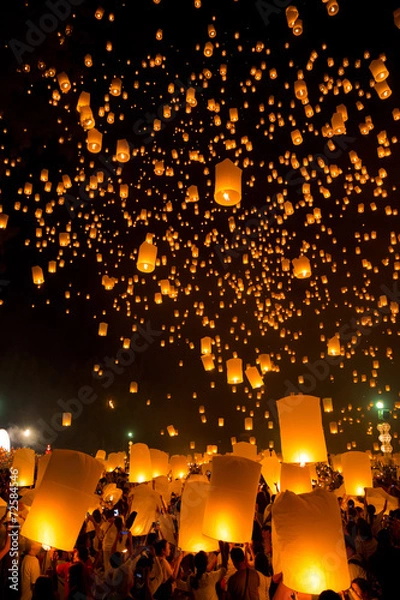 Obraz Flying Lantern