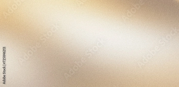 Obraz Light brown beige grainy gradient background subtle pastel banner backdrop noise texture copy space