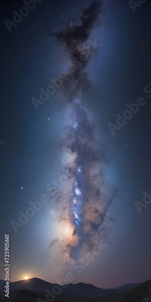 Obraz tree in the night