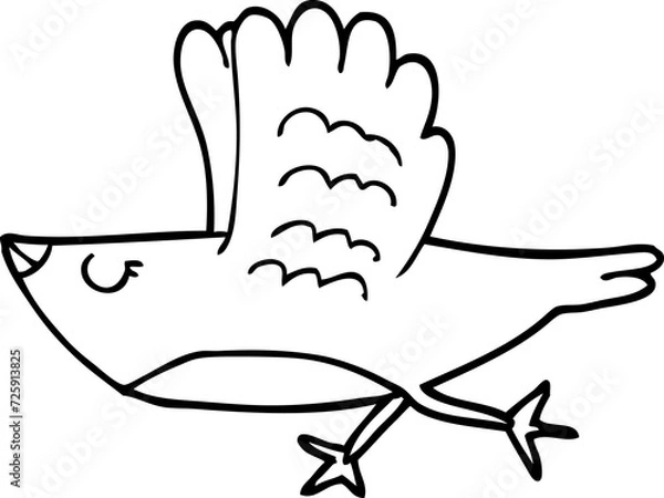 Fototapeta cartoon bird