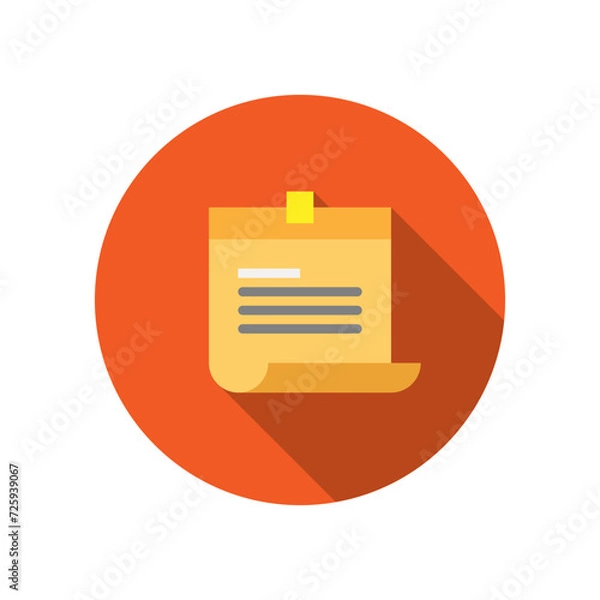 Obraz Notification on web browser icon.