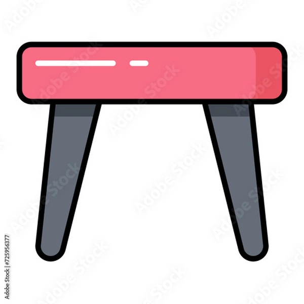 Fototapeta Table Icon