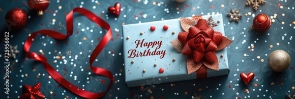 Obraz Happy birthday card