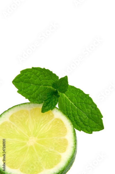 Fototapeta Mint and Lemon