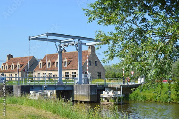 Fototapeta Pont à bascule