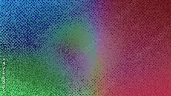 Fototapeta An abstract iridescent grainy grunge texture background image.