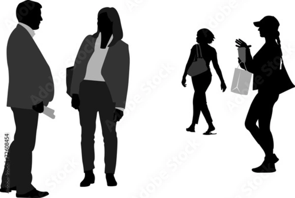 Fototapeta Conversations