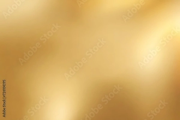 Fototapeta Abstract gradient smooth Blurred Bright Gold background image