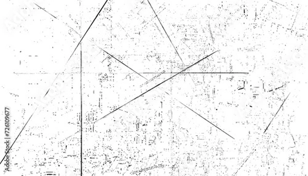 Fototapeta Vector grunge texture. Abstract grainy background, old painted wall. Overlay illustration over any design to create grungy vintage effect