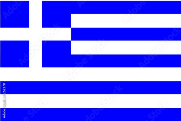 Obraz flag grèce