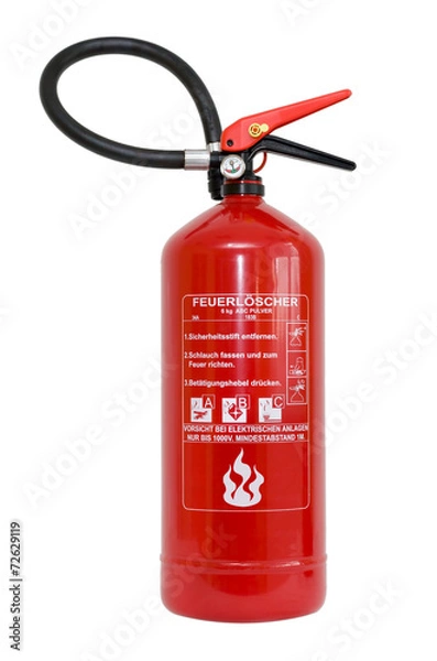 Fototapeta Feuerlöscher