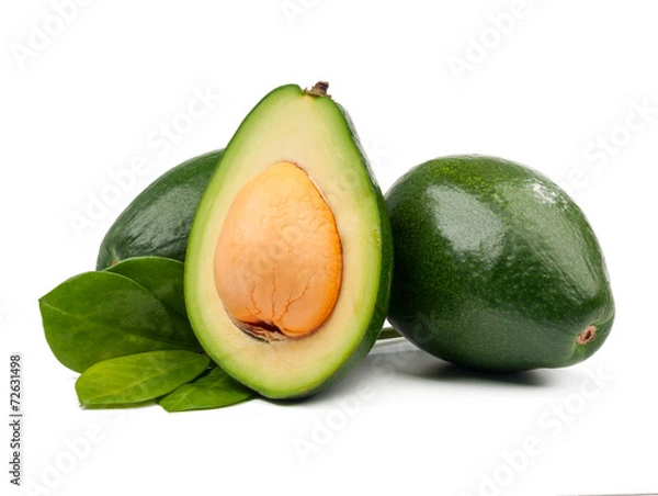 Obraz avocado isolated