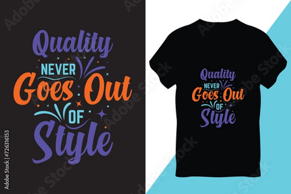 Obraz Typography T-Shirt Design Vector